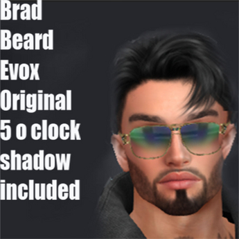 Second Life Marketplace - Brad Beard Original 5 o Clock Shadow Included